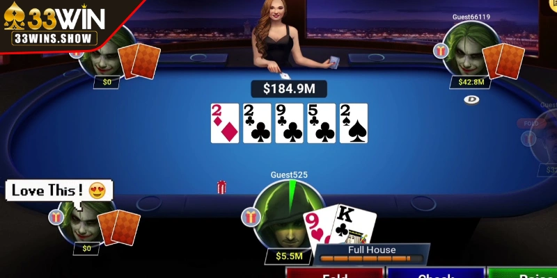Mẹo chơi Poker online bất bại