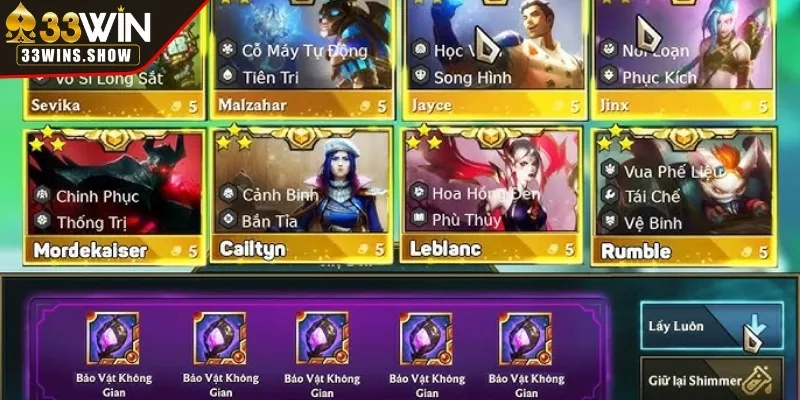 Những điểm đặc sắc của game nổ hũ Hoá Chủ TFT